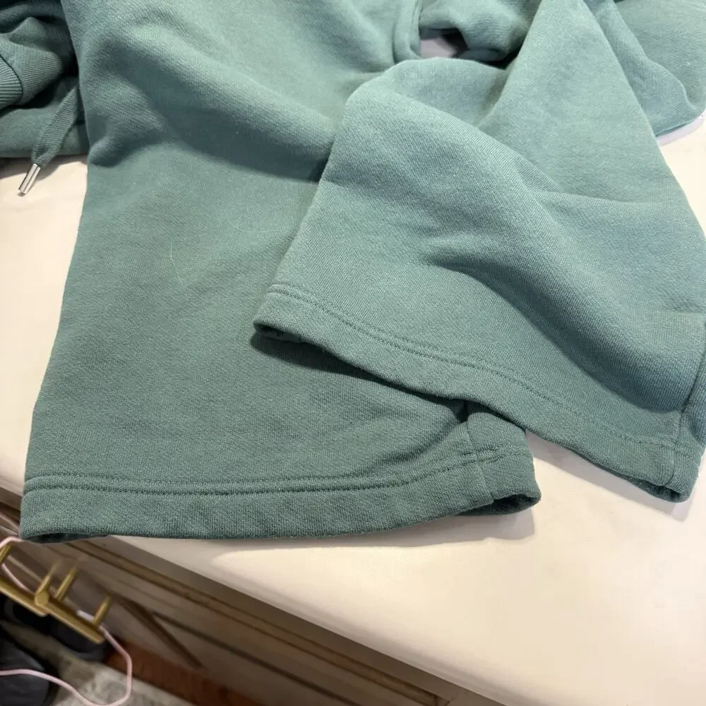 ALO Accolade Women’s Sweatsuit Hoodie Straight Leg Pants Size XS Clover Green - Picture 8 of 11